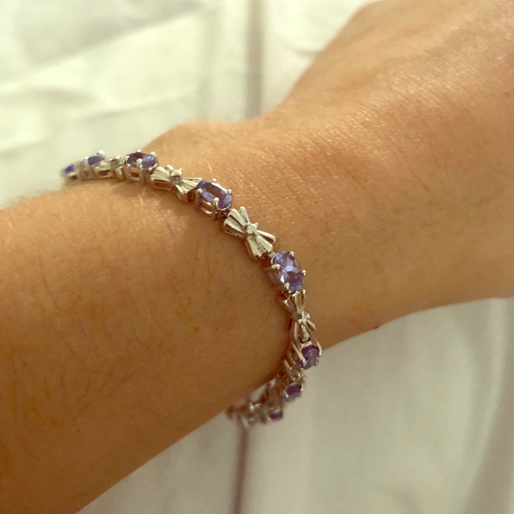 Diamonds International Tanzanite Bracelet